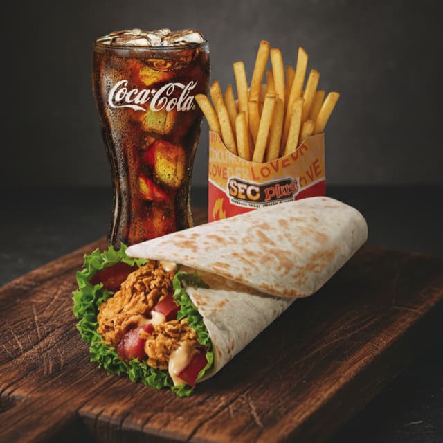 Chicken Wrapster Meal