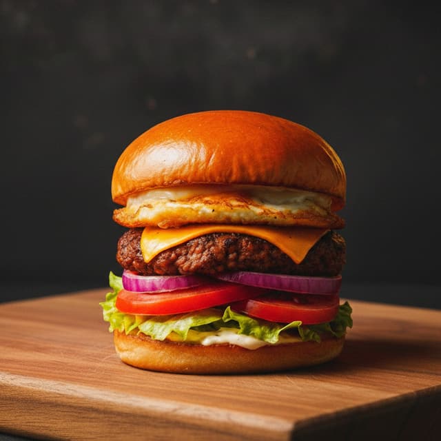 Sunny Stacks Burger