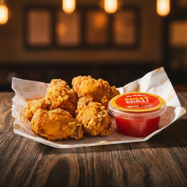 4 Pc Wings - Bone In