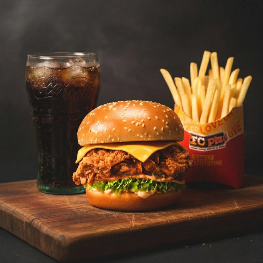 Buffalo Chicken Sando Meal