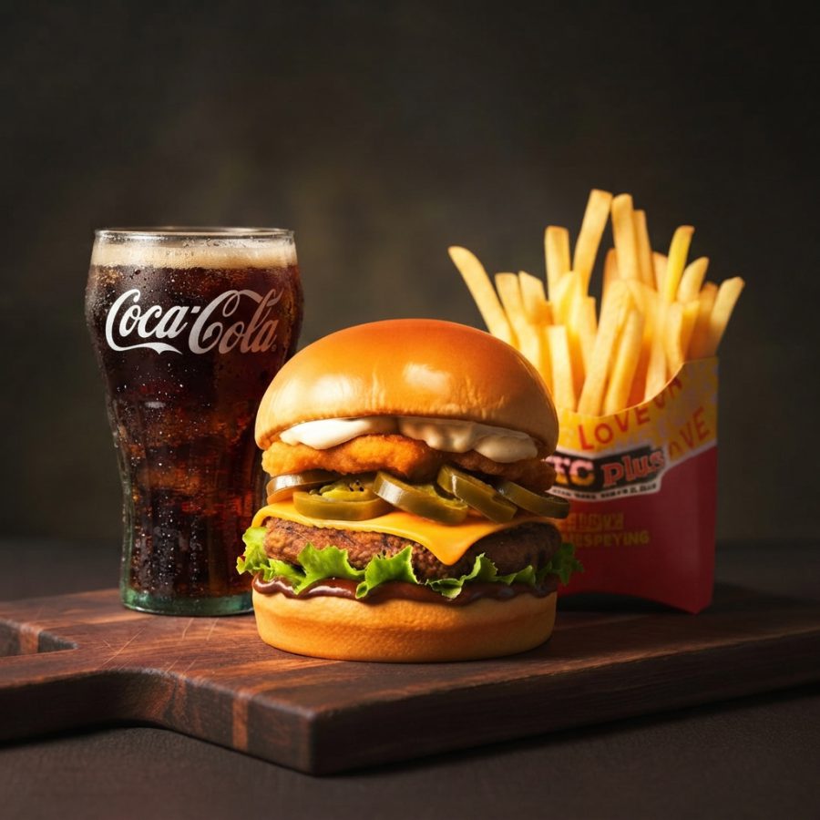 Smoke House BBQ Burger Meal