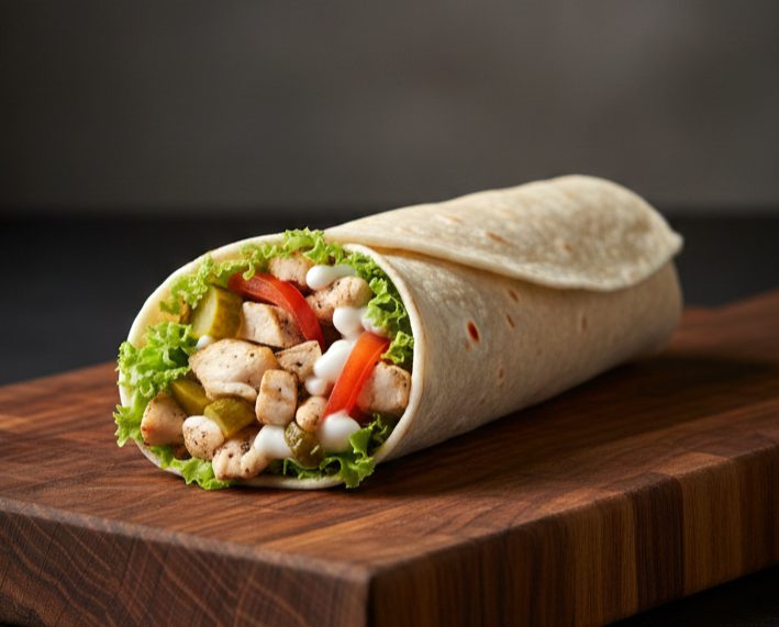 Grilled Chicken Wrapster