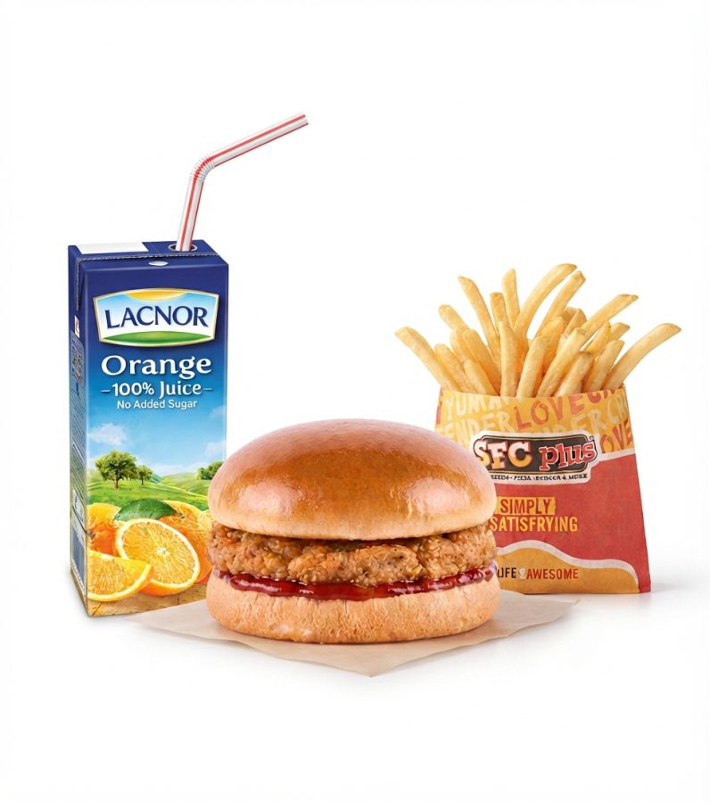 Junior Chicken Burger Meal
